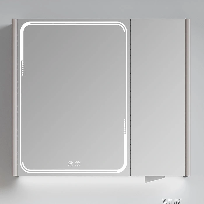 Custom Bathroom Cabinet and Mirror Set for Stainless Steel (3)