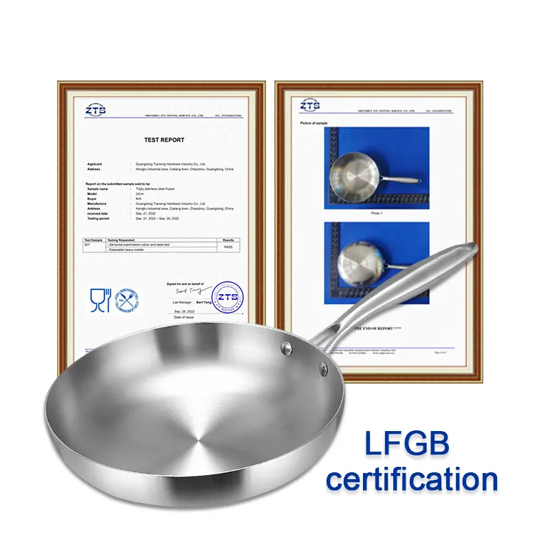 Custom Stainless Steel Frying Pans5