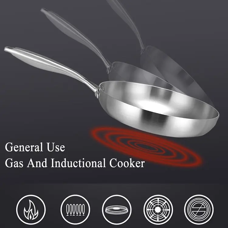 Custom Stainless Steel Frying Pans7