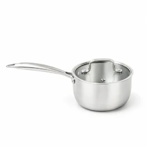Custom Tri Ply Stainless Steel Saucepan1