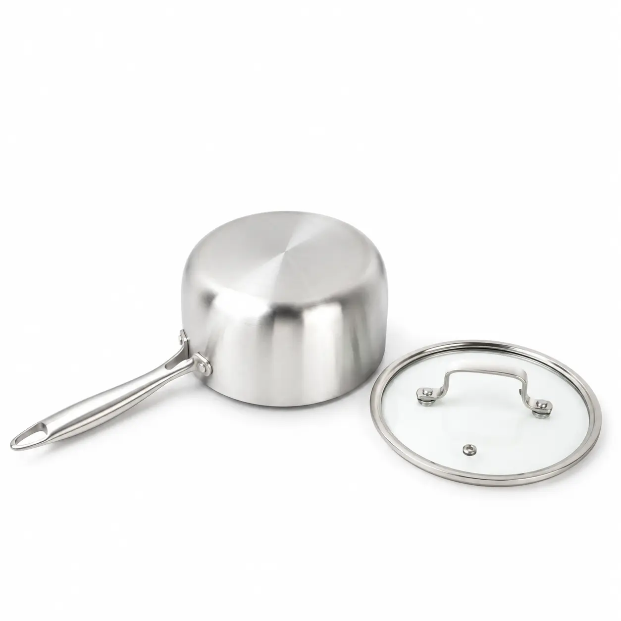 Custom Tri Ply Stainless Steel Saucepan2