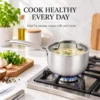 Custom Tri Ply Stainless Steel Saucepan8