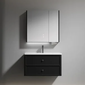 Wholesale Bathroom Vanity Set with Mirror Cabinet (1)