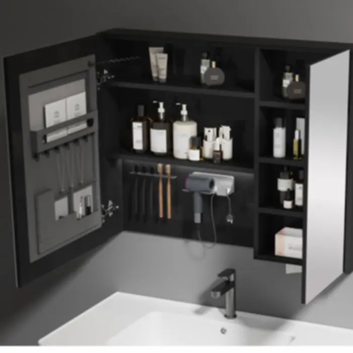 Wholesale Bathroom Vanity Set with Mirror Cabinet (3)