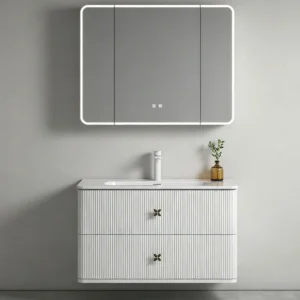 Wholesale Fluted Bathroom Vanity (1)