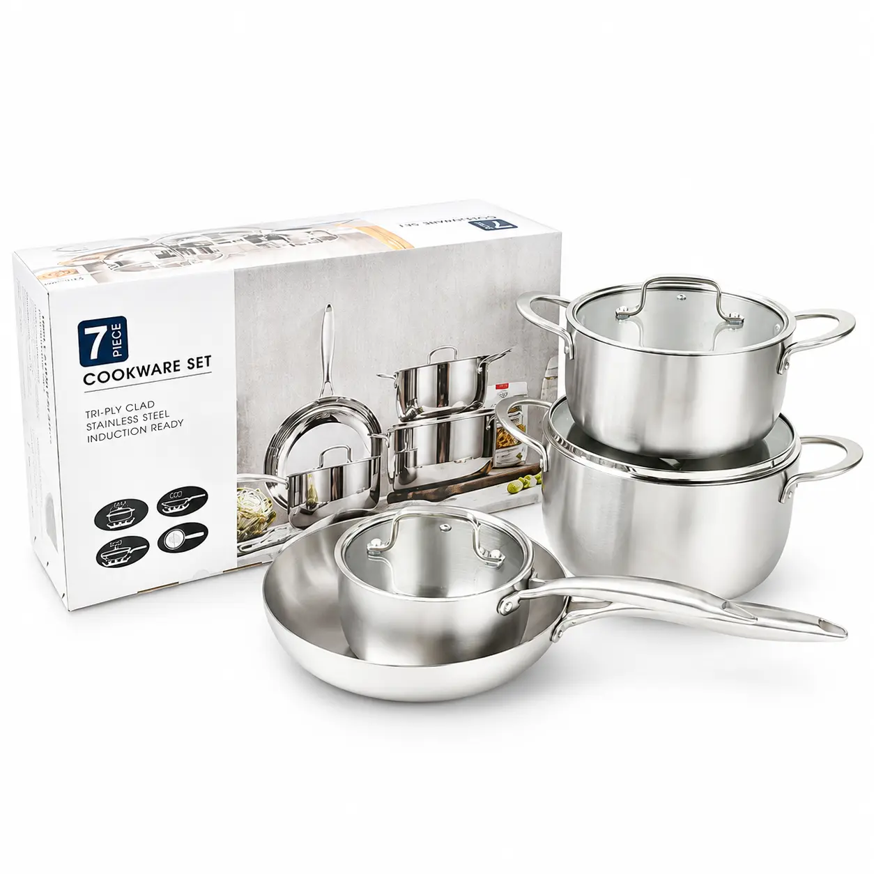 Wholesale Stainless Steel Cookware Sets5